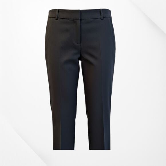 Women's Liz Claiborne Emma Ankle Length Black Career Pants - 6 - Picture 1 of 7